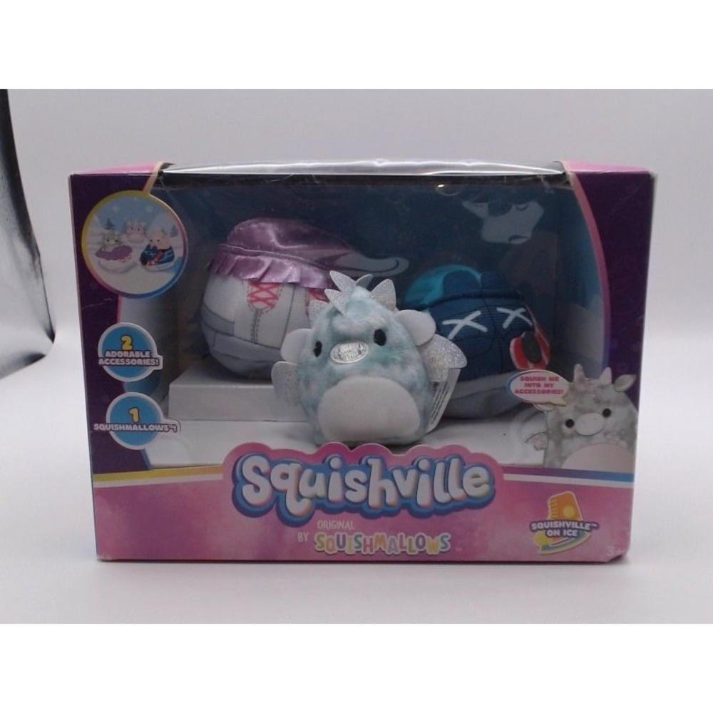 Squishmallows Squishville On ice 2" Playset, BRAND NEW IN BOX